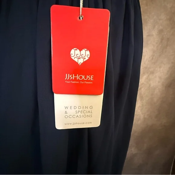 JJs House Strapless Navy Dress - Picture 8 of 16